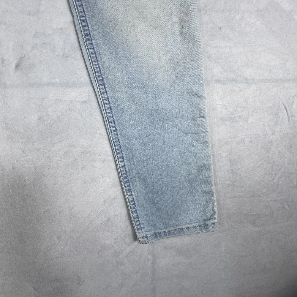 Hollister Womens Super‎ Skinny Jeans Light Blue 5-Pockets High Rise Slim Fit 5S